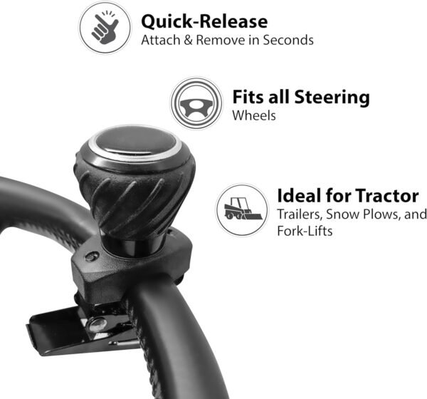 Sport Steering Wheel Spinner - Image 2
